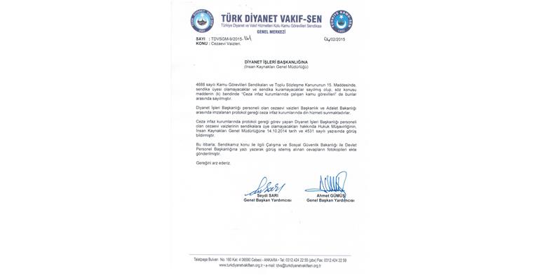 SENDİKAL ENGEL KALDIRILDI